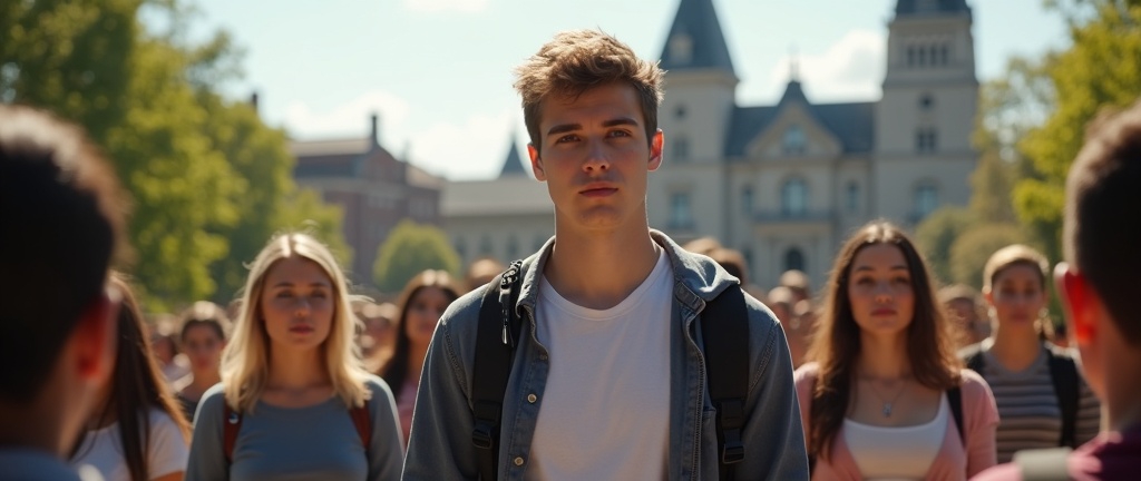 Guy in an all girls university