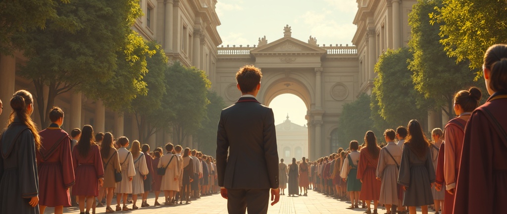 Guy in an all girls university